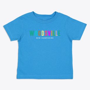 Woodsville New Hampshire Color Pop Toddler T-Shirt