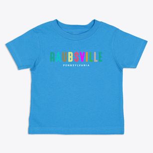Raubsville Pennsylvania Color Pop Toddler T-Shirt