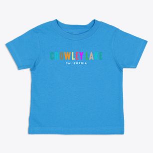Crowley Lake California Color Pop Toddler T-Shirt