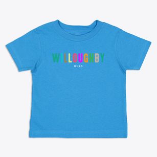 Willoughby Ohio Color Pop Toddler T-Shirt