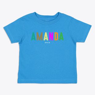 Amanda Ohio Color Pop Toddler T-Shirt