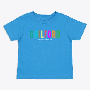 Guilford Connecticut Color Pop Toddler T-Shirt