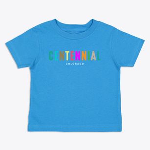 Centennial Colorado Color Pop Toddler T-Shirt