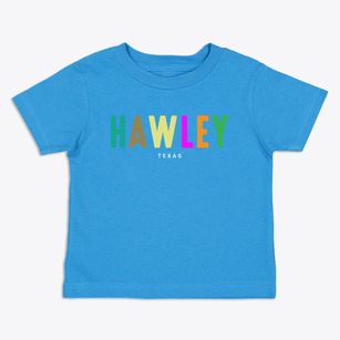 Hawley Texas Color Pop Toddler T-Shirt