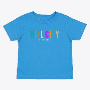 Hill City Minnesota Color Pop Toddler T-Shirt