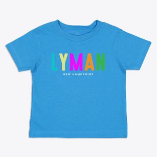 Lyman New Hampshire Color Pop Toddler T-Shirt