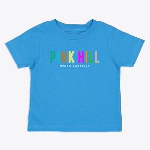 Pink Hill North Carolina Color Pop Toddler T-Shirt