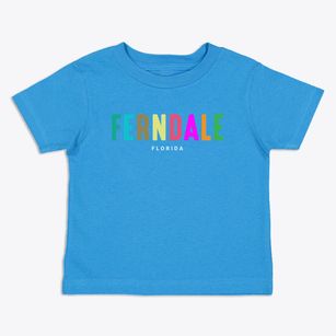 Ferndale Florida Color Pop Toddler T-Shirt