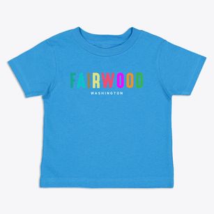 Fairwood Washington Color Pop Toddler T-Shirt