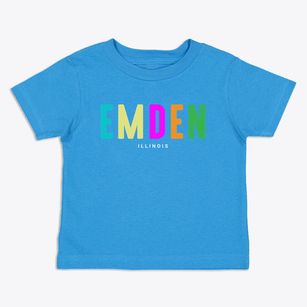 Emden Illinois Color Pop Toddler T-Shirt