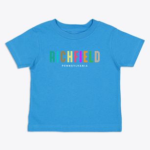 Richfield Pennsylvania Color Pop Toddler T-Shirt