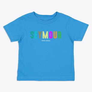 Seymour Indiana Color Pop Toddler T-Shirt