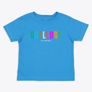 Rutledge Alabama Color Pop Toddler T-Shirt