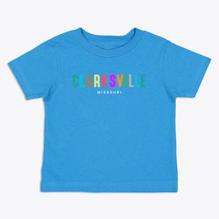 Clarksville Missouri Color Pop Toddler T-Shirt