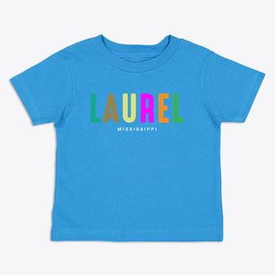 Laurel Mississippi Color Pop Toddler T-Shirt