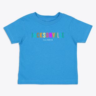 Jacksonville Illinois Color Pop Toddler T-Shirt