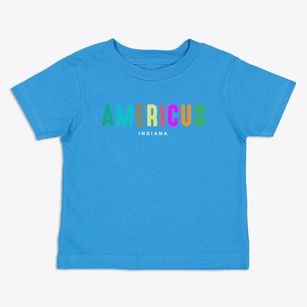 Americus Indiana Color Pop Toddler T-Shirt