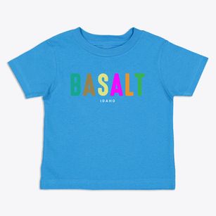 Basalt Idaho Color Pop Toddler T-Shirt