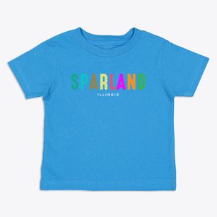 Sparland Illinois Color Pop Toddler T-Shirt