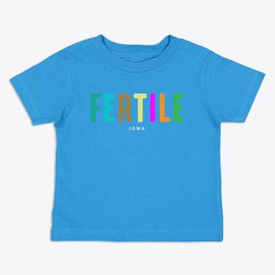 Fertile Iowa Color Pop Toddler T-Shirt