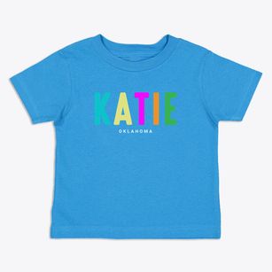 Katie Oklahoma Color Pop Toddler T-Shirt
