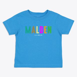 Malden Illinois Color Pop Toddler T-Shirt