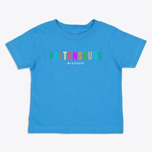 Pattonsburg Missouri Color Pop Toddler T-Shirt