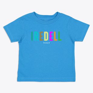 Iredell Texas Color Pop Toddler T-Shirt