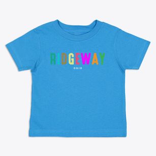 Ridgeway Ohio Color Pop Toddler T-Shirt
