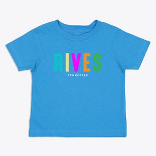 Rives Tennessee Color Pop Toddler T-Shirt
