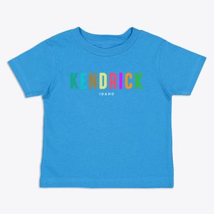 Kendrick Idaho Color Pop Toddler T-Shirt
