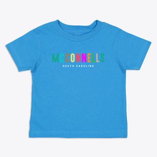 Mcconnells South Carolina Color Pop Toddler T-Shirt