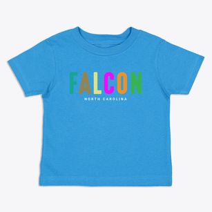 Falcon North Carolina Color Pop Toddler T-Shirt
