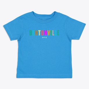 Bentonville Ohio Color Pop Toddler T-Shirt