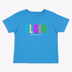 Elgin Pennsylvania Color Pop Toddler T-Shirt