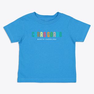 Cerro Gordo North Carolina Color Pop Toddler T-Shirt