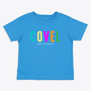 Covel West Virginia Color Pop Toddler T-Shirt