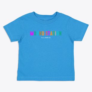 Mound Station Illinois Color Pop Toddler T-Shirt