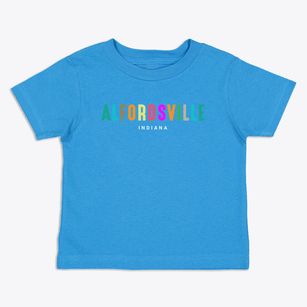 Alfordsville Indiana Color Pop Toddler T-Shirt