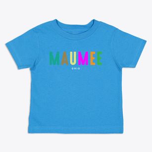 Maumee Ohio Color Pop Toddler T-Shirt