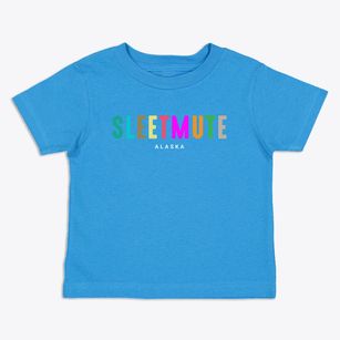 Sleetmute Alaska Color Pop Toddler T-Shirt