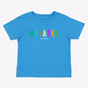 Mahaska Kansas Color Pop Toddler T-Shirt