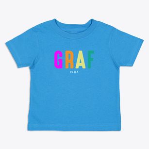 Graf Iowa Color Pop Toddler T-Shirt