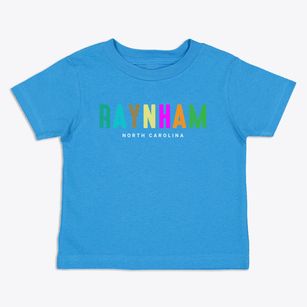 Raynham North Carolina Color Pop Toddler T-Shirt
