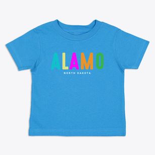 Alamo North Dakota Color Pop Toddler T-Shirt