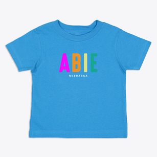 Abie Nebraska Color Pop Toddler T-Shirt
