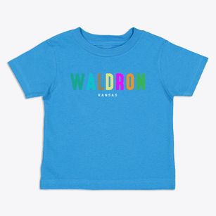 Waldron Kansas Color Pop Toddler T-Shirt