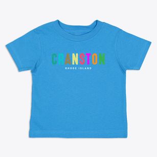 Cranston Rhode Island Color Pop Toddler T-Shirt