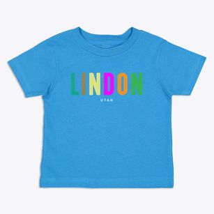 Lindon Utah Color Pop Toddler T-Shirt