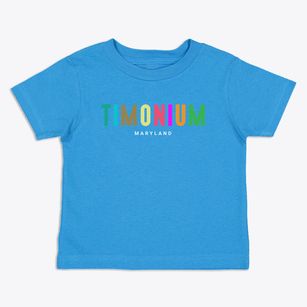 Timonium Maryland Color Pop Toddler T-Shirt